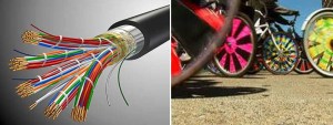 Украшение спиц велосипеда цветной проволокой.jpg